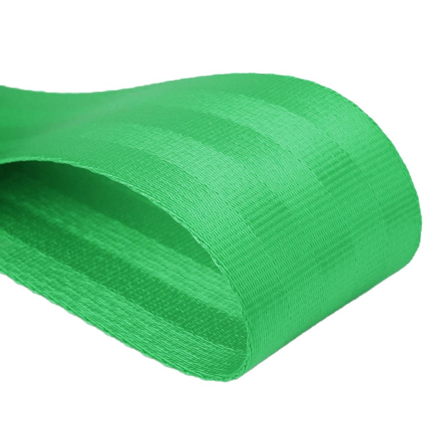Car Modified Polyester Seat Belt Harness Racing Safety Seat Belt, Length: 3.6m (Green)