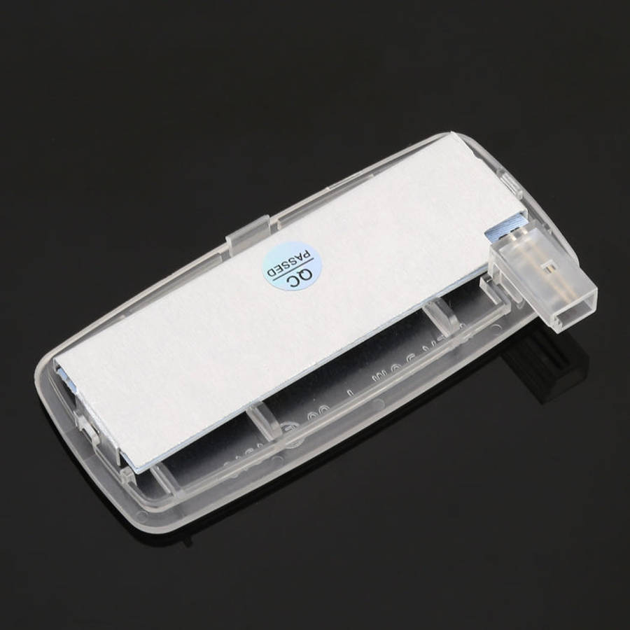 2 PCS Car DC12V / 1.5W / 6000K / 100LM LED Vanity Mirror Lamp Makeup Mirror Light with 18 SMD-301...
