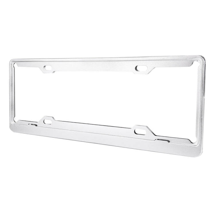 2 PCS Car License Plate Aerospace Aluminum Bracket Frame Holder Stand Mount, Size: 440mm x 140mm(...