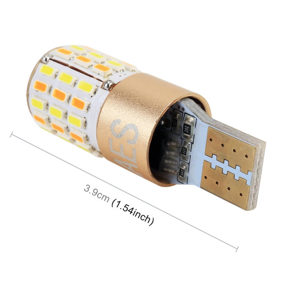 2 PCS T10 DC12V / 2.2W / 6000K / 160LM Car Auto Turn Lights / Running Lights (Turn: Yellow Light;...