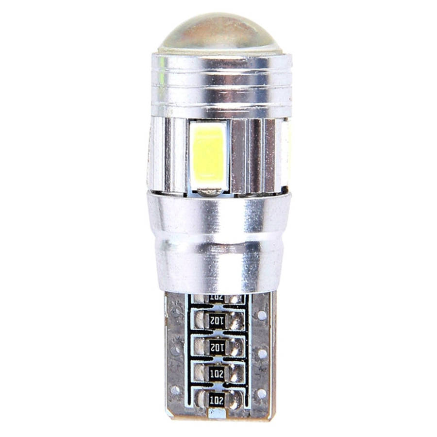 2PCS T10 3W Ice Blue Light 6 SMD 5630 LED Error-Free Canbus Car Clearance Lights Lamp, DC 12V