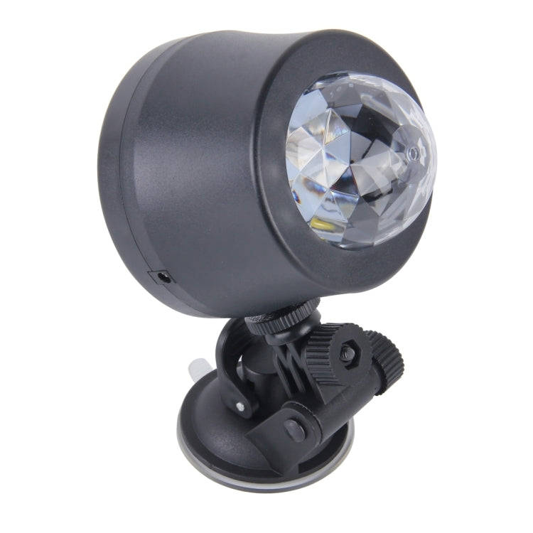5V 6W Colorful Car Decoration DJ Light Sound Activated Rotating Strobe Effect Atmosphere Light St...