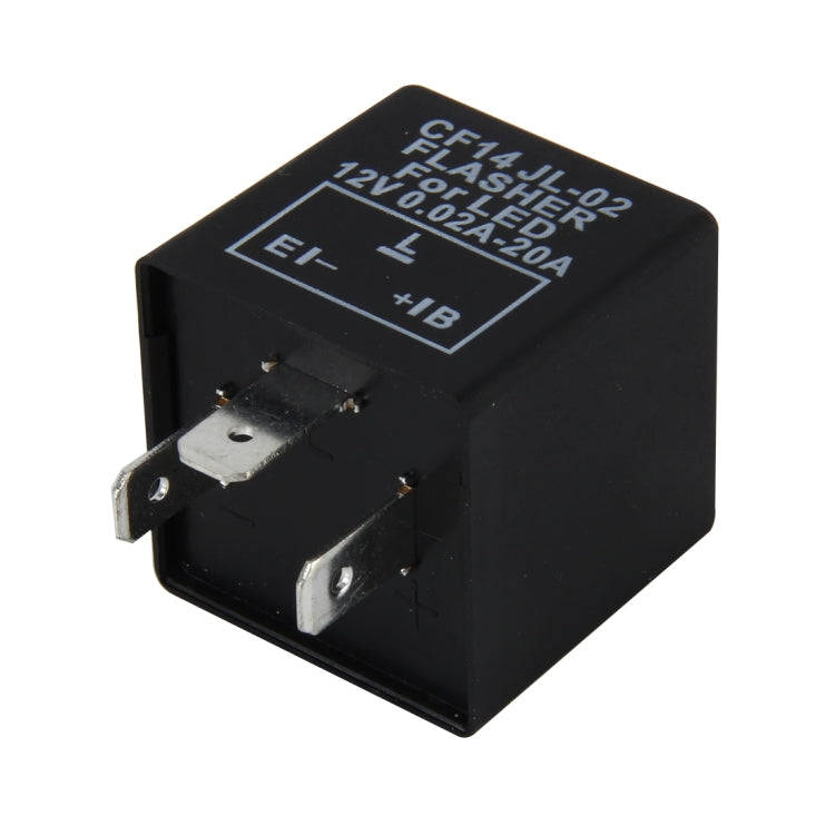 CF14 JL-02 Flasher for LED Auto Car-styling LED Turn Signal 3-Pin Car Flasher Relay Fix Hyper Fla...