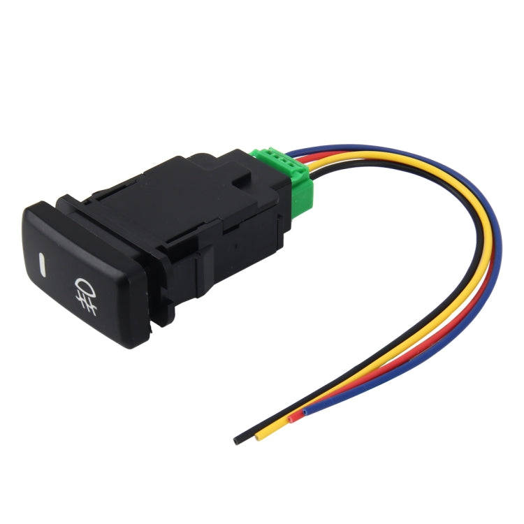 Car Fog Light Lamp Indicator 5 PIN On and Off Button Switch Control 4 Cable Auto Car Fog Light 5 ...