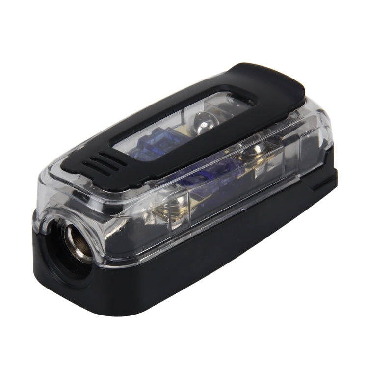Car Stereo Car Audio Fuse Holder Insurance 60A Car Audio Fuse Holder 1 in 2 Ways Car Auto Fuse Ho...