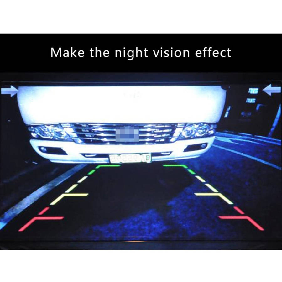 656×492 Effective Pixel  NTSC 60HZ CMOS II Waterproof Car Rear View Backup Camera With 4 LED Lam...