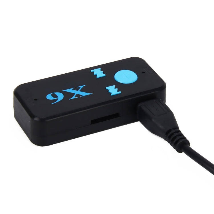 HQX6 Car Bluetooth V4.1 Audio Music Player Receiver Adapter, Support Wireless Hands-free & TF Car...