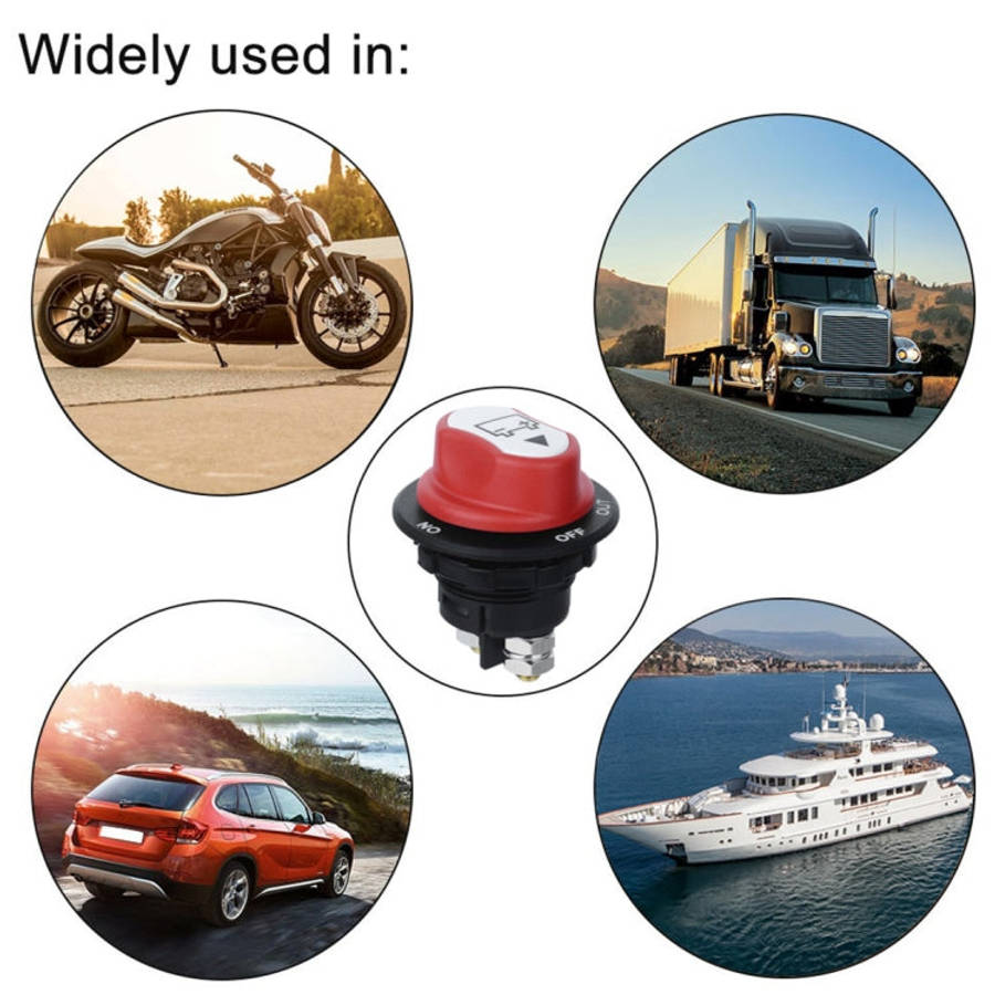Jtron On/Off Car Battery Switch Car Battery Master Switch MAX DC 32V 100A CONT 150A INT Use for C...
