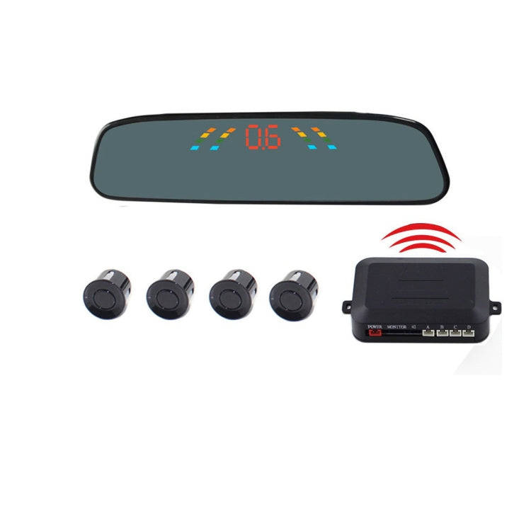 PZ-306-W Car Parking Reversing Buzzer 4.3inch LCD Screen Reverse Parking Sensors Automatic Wirele...