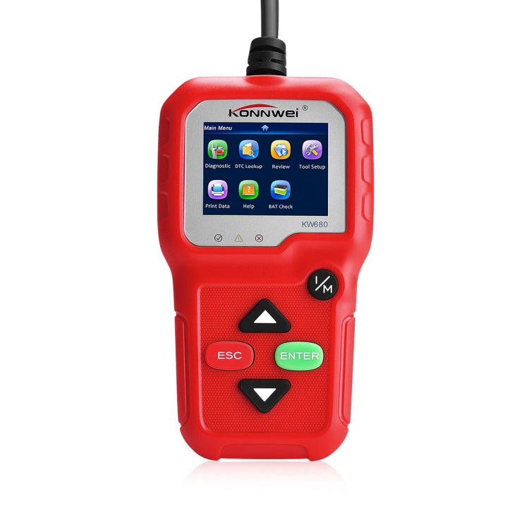 KONNWEI KW680 Mini OBDII Car Auto Diagnostic Scan Tools  Auto Scan Adapter Scan Tool (Can Detect ...