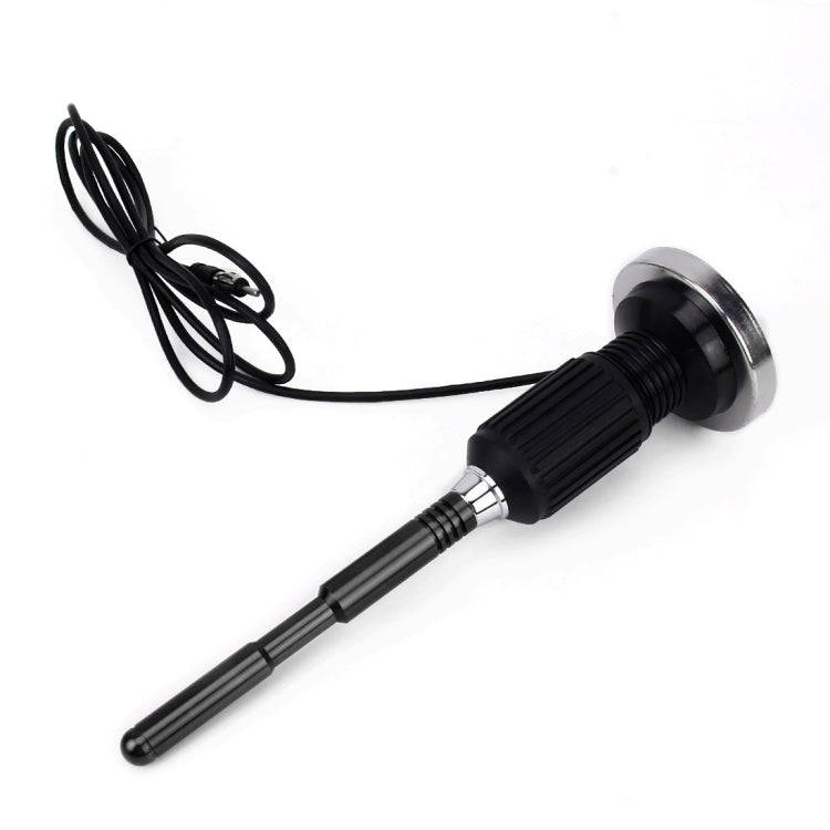 PS-5506 Universal Car Magnetic Roof Mount Base Radio AM/FM Aerial Amplified Antenna(Black)