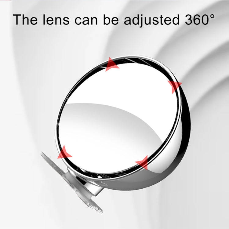 3R-044 Auxiliary Rear View Mirror Car Adjustable Blind Spot Mirror Wide Angle Auxiliary Rear View...