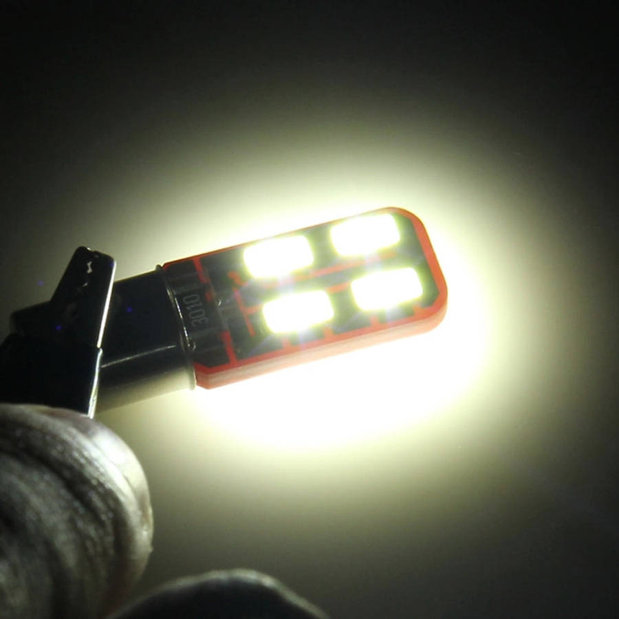 10 PCS BA9S 3W 200lm 6000K 8 SMD-5730 LEDs Car Clearance Light Lamp, DC 12V(White Light)