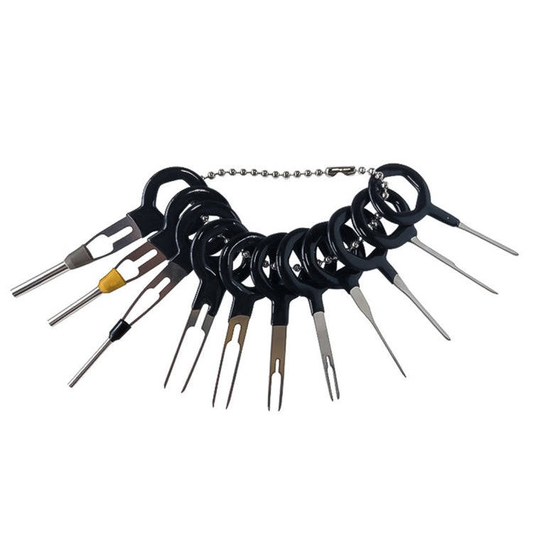 11 PCS Auto Car Plug Circuit Board Wire Harness Terminal Extraction Pick Connector Crimp Pin Back...