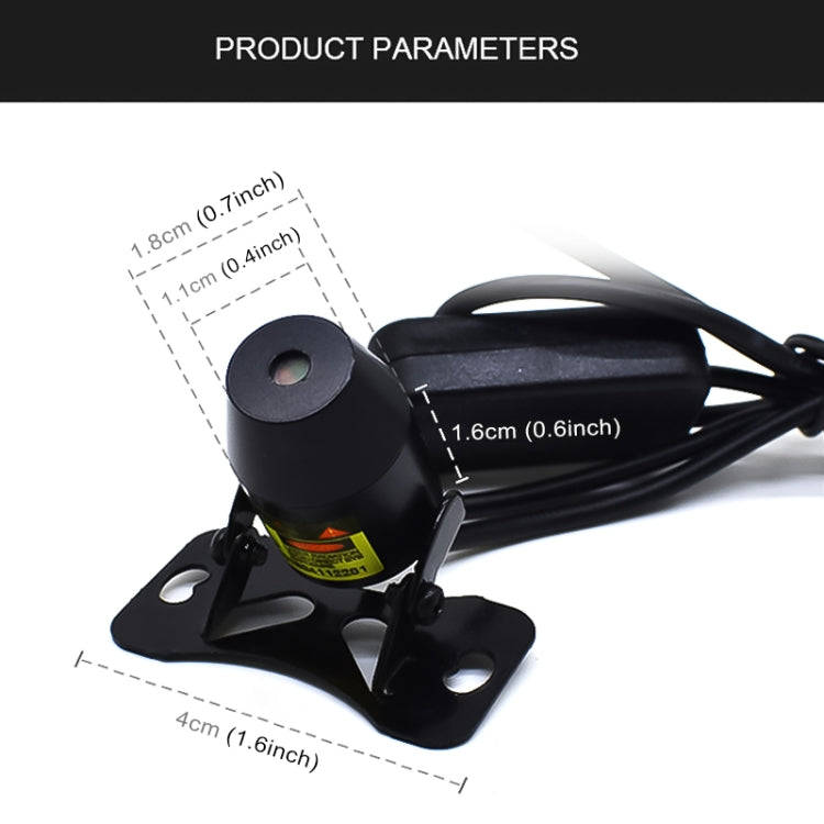 5V Roof Ceiling Decoration Car Red Light Star Night Lights Atmosphere Meteor Lamp Projector, Cons...