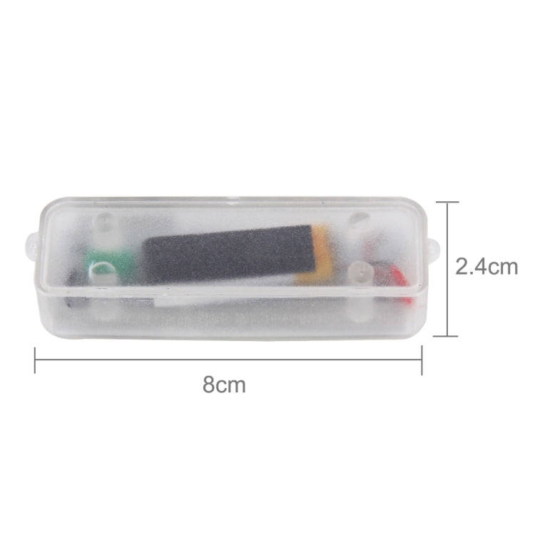 Car Styling Solar Warning Flash LED Anti-collision Decorative Light(Colorful Light)