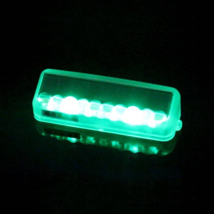 Car Styling Solar Warning Flash LED Anti-collision Decorative Light(Colorful Light)