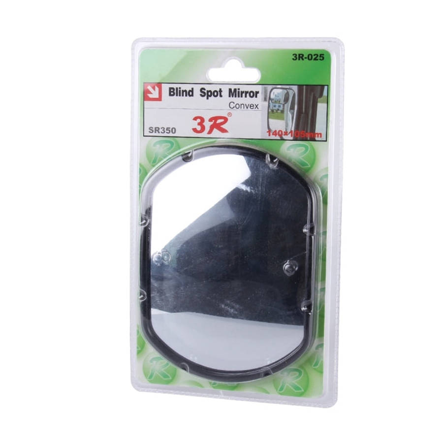 3R-025 Truck Blind Spot Rear View Wide Angle Mirror, Size: 14cm × 10.5cm(Black)