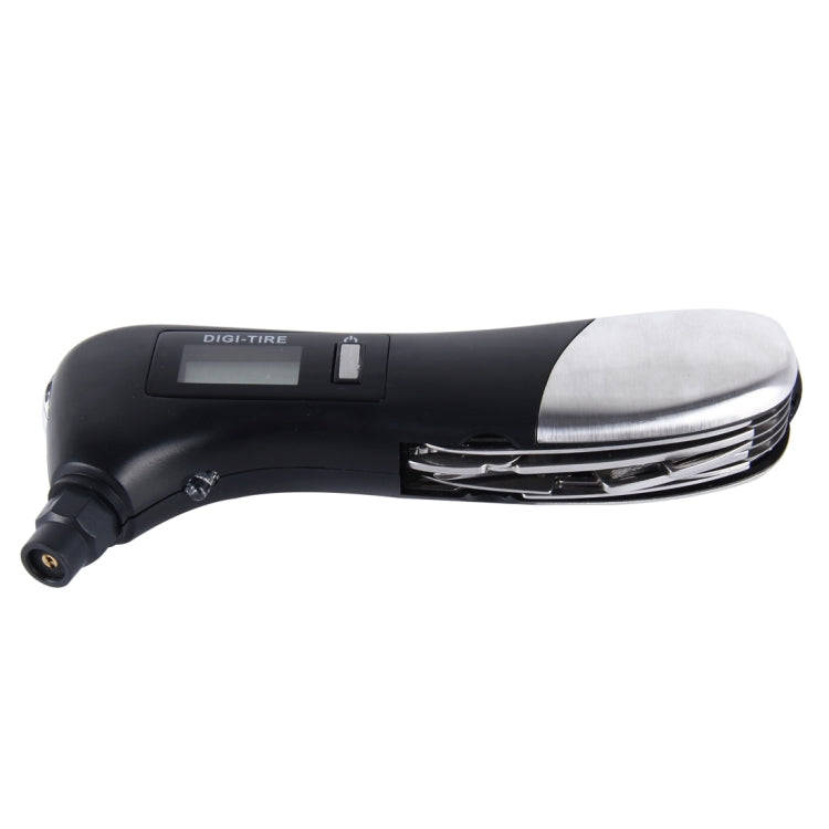 9 in 1 Digital Tire Pressure Gauge Multi-function Safety Hammer with Swiss Style Army Knife, Flas...
