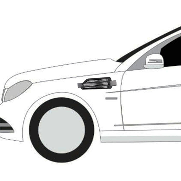 2 PCS Car-Styling Random Decorative Sticker(Black)