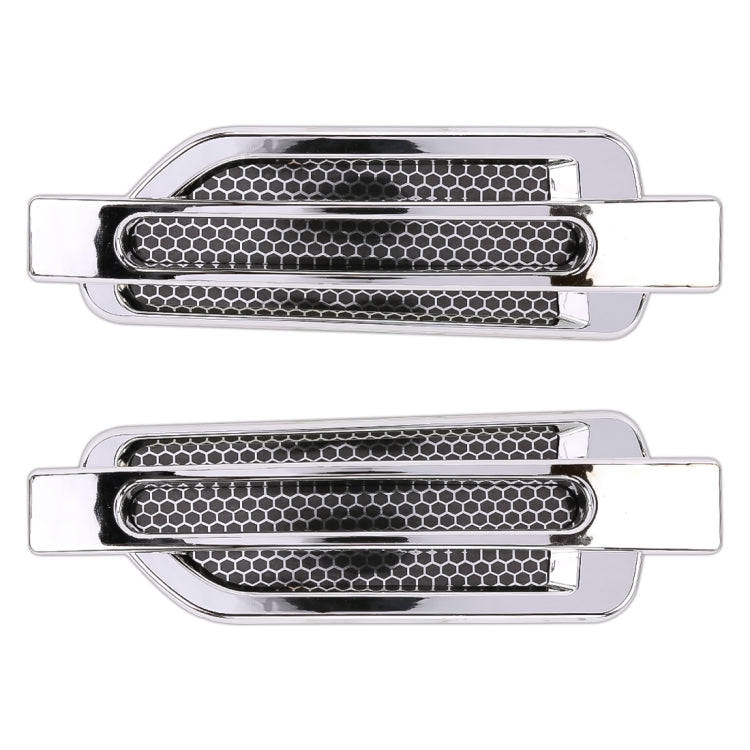 2 PCS Car-Styling Random Decorative Sticker(Silver)