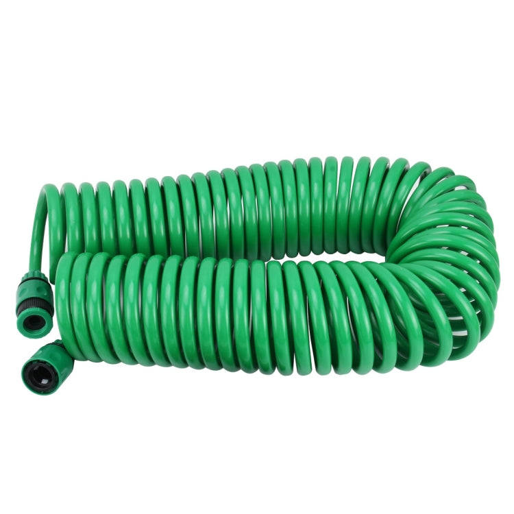 Garden Watering Series Spring Tube Hose Telescopic Spiral Pipe with Water Connector Adaptor and C...