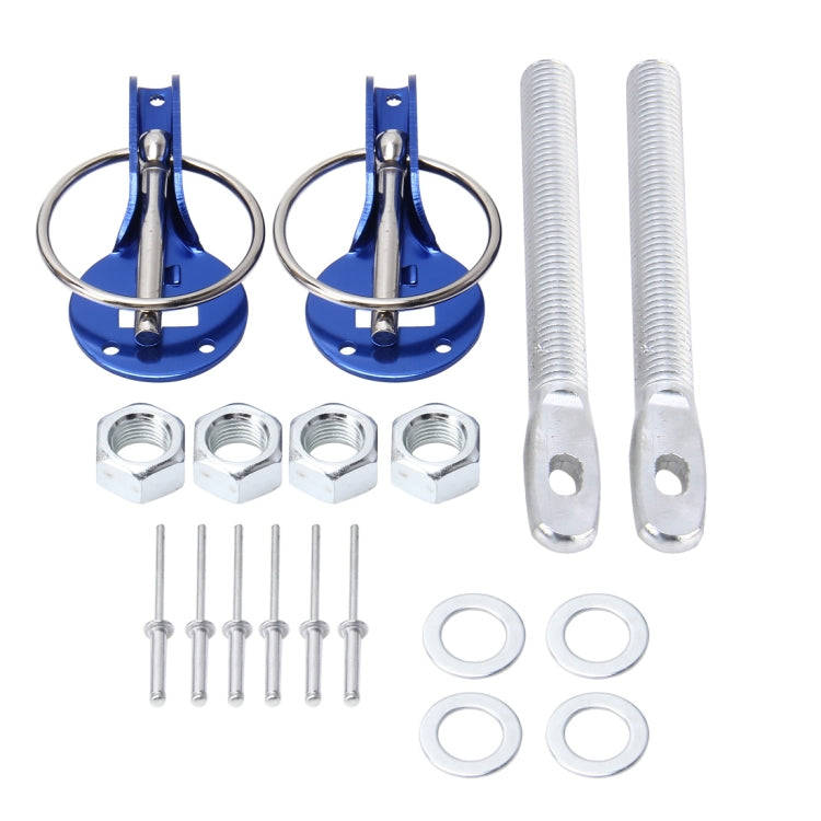 A Pair Universal Automobile Engine Cover Lock Carbon Fiber Hood Lock Car Modification Cover Lock ...