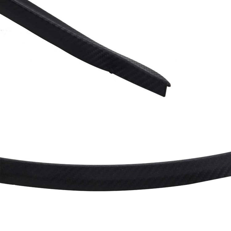2 PCS 45cm Car Stickers Rubber Large Round Arc Strips Universal Fender Flares Wheel Eyebrow Decal...