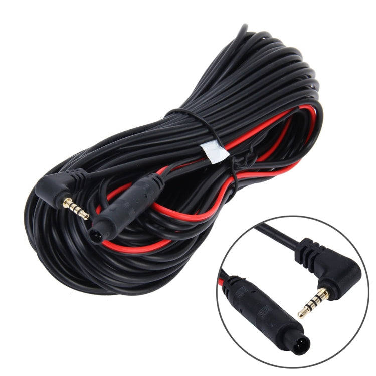 9m 4P Male & 2.5mm Female to 2.5mm Reversing Camera Extension Cord Rearview Mirror Vehicle Travel...