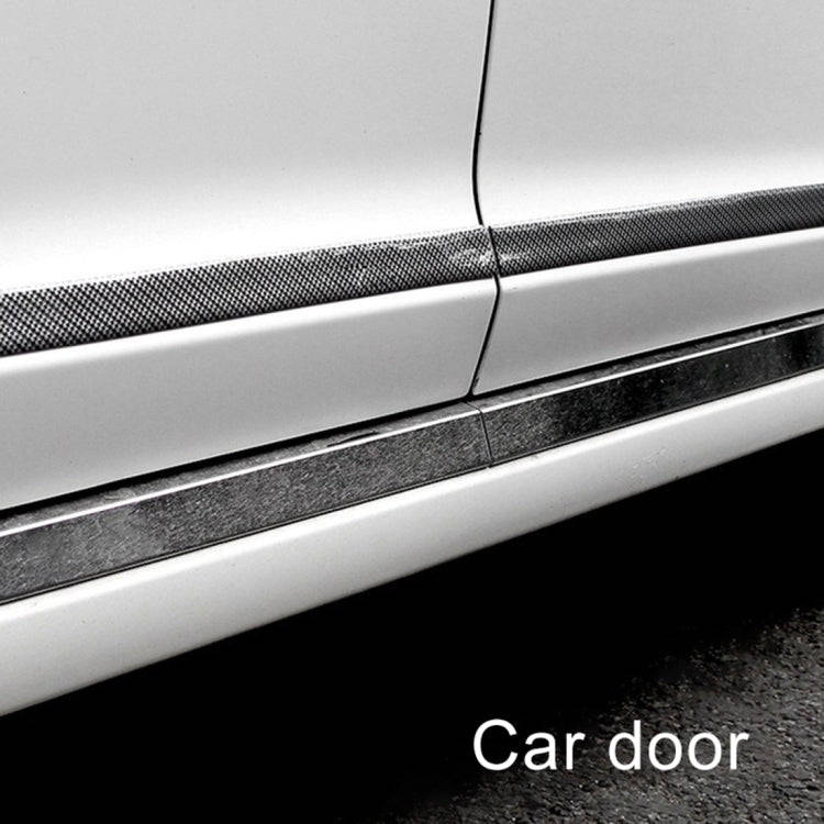 Universal Car Door Threshold Decoration Strip Decorative Sticker, Size : 3CM x 3M(Black)