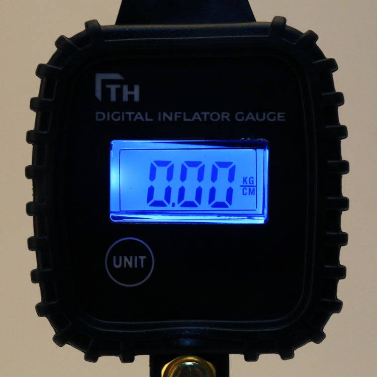 Car Multi-functional Digital LCD Display Tire Air Pressure Inflator Gauge Vehicle Tester Inflatio...