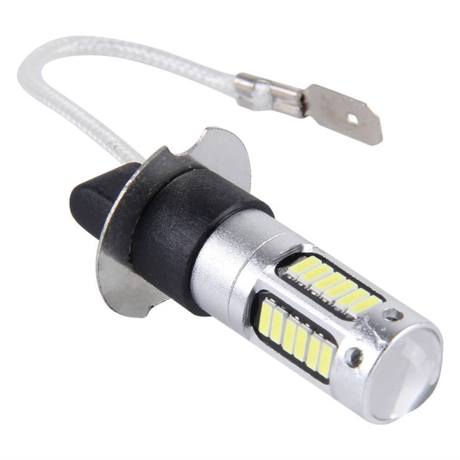 2 PCS H3 5W 30 SMD-4014 LEDs Car Fog Light, DC 12V(White Light)