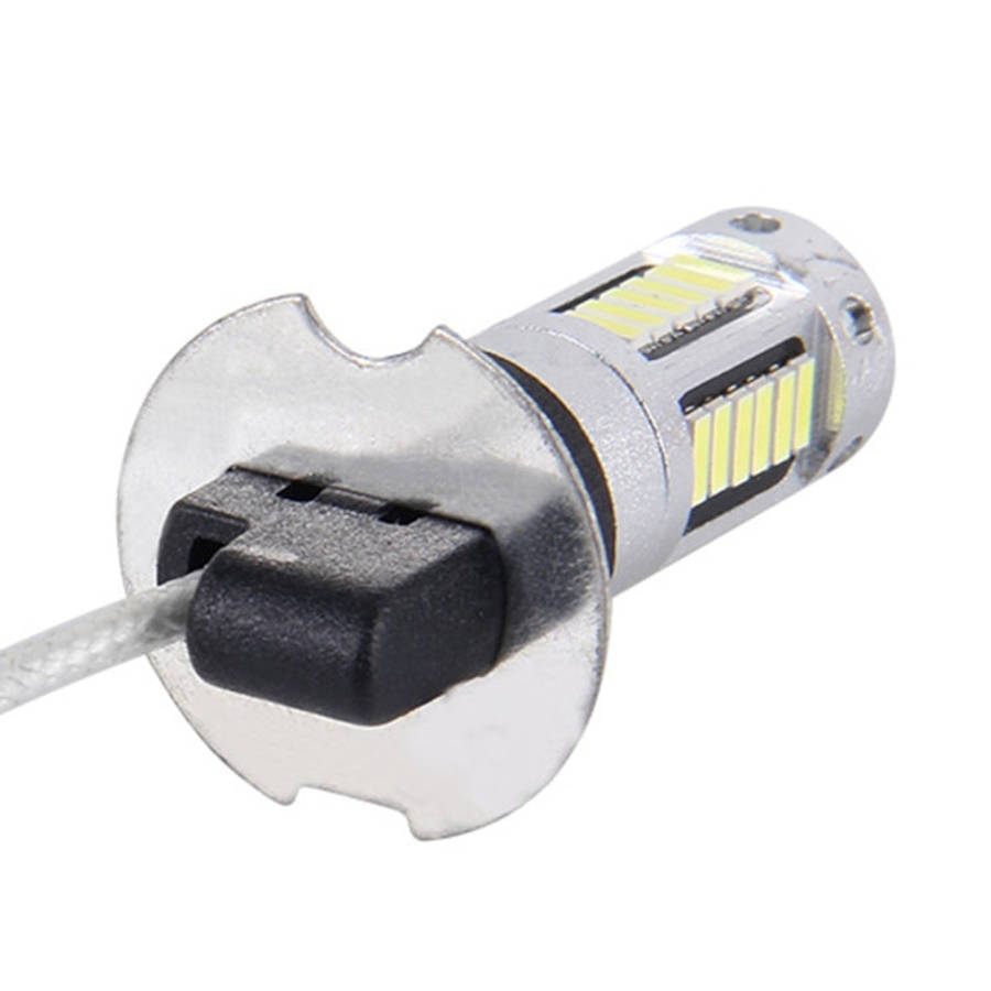 2 PCS H3 5W 30 SMD-4014 LEDs Car Fog Light, DC 12V(White Light)