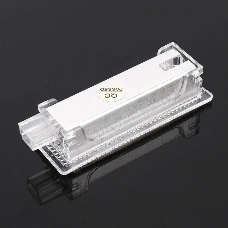 2 PCS LED Car DC 12V 1.5W 6000K 100LM Door Lights 18LEDs SMD-3528 Lamps for BMW E81(White Light)