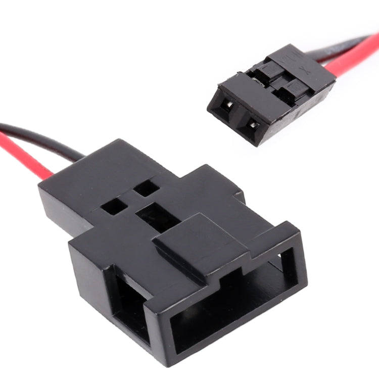 2 PCS LED Car DC 12V 1.5W Door Lights Lamps for Audi / Volkswagen(Red Light)