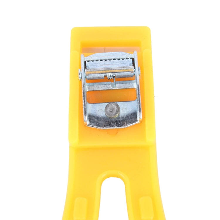 8PCS Car Snow Tire Anti-skid Chains For Family Car(Yellow)