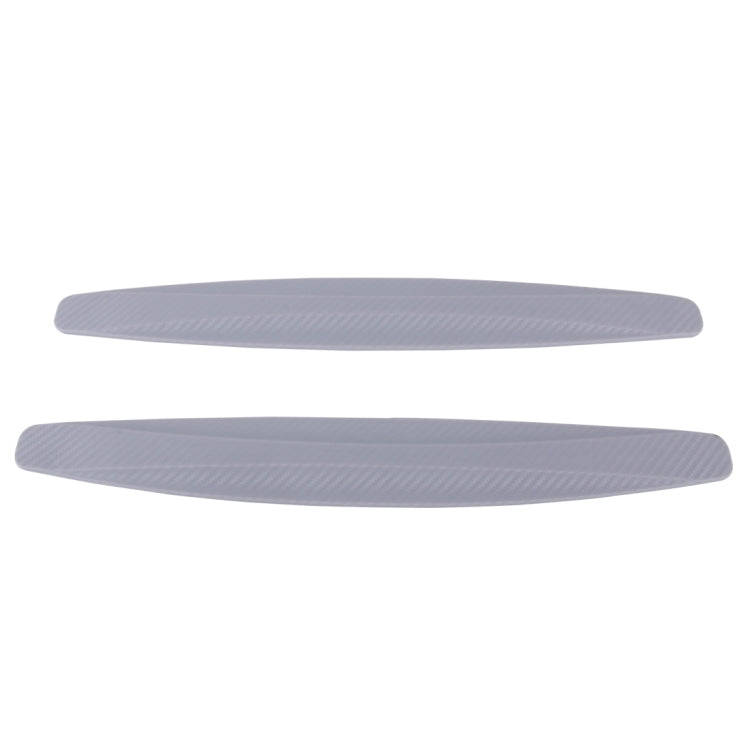 2 PCS Universal Car Body Carbon Fiber Bumper Guard Protector Sticker/Car Crash Bar Bumper Strips ...