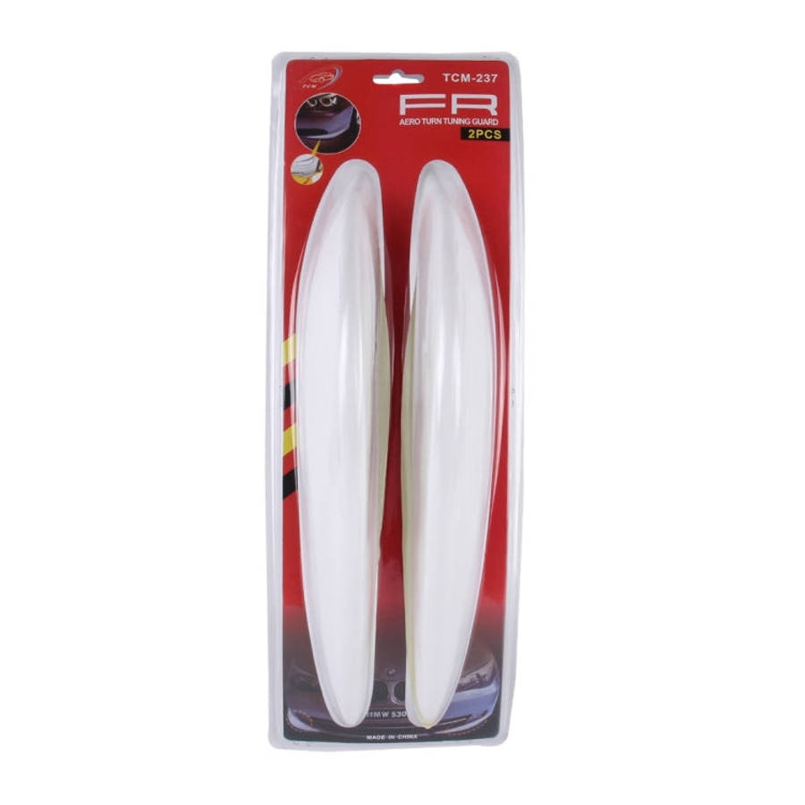 2 PCS YI-237 Universal Car Body Bumper Guard Protector Sticker Turning Guard/Car Crash Bar Bumper...