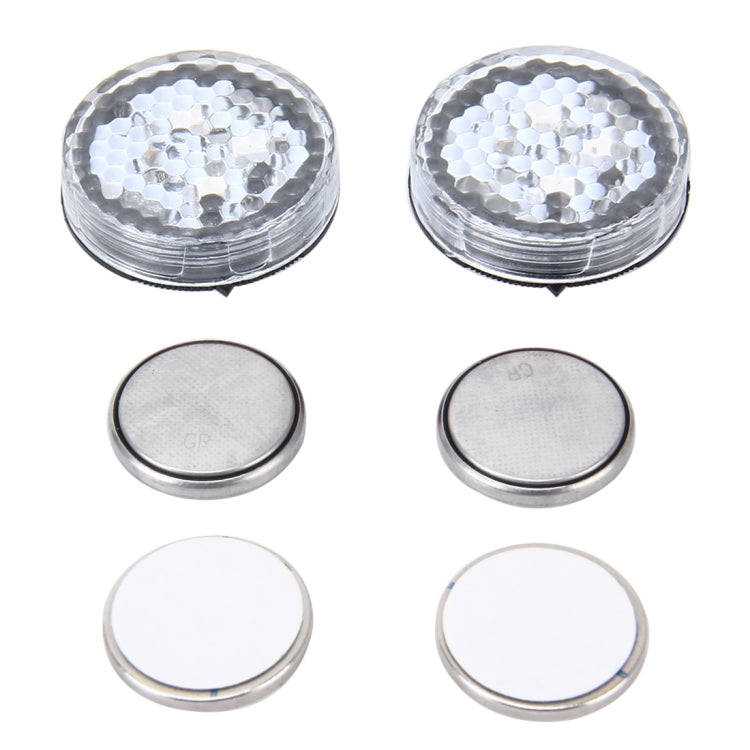 2 PCS Car Door Anti-collision Warning Strobe Light (Red Light)