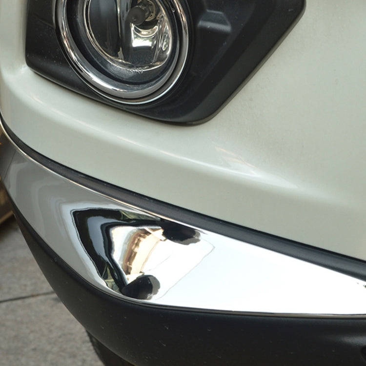 4 PCS Universal Car Auto Plastic Body Bumper Guard Protector Strip Sticker(Silver)