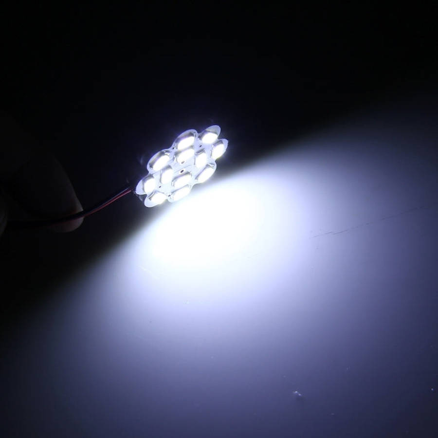 2 PCS 3W 200 LM 6000K Flower Shape Car Auto Interior Doom Reading Light with 12 SMD-5630 LED Lamp...