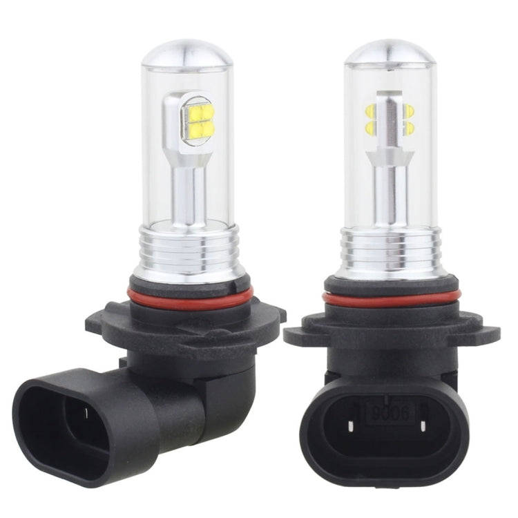 2 PCS  9005 40W 800 LM 6000K 8 LEDs Car Fog Lights, DC 12V(White Light)