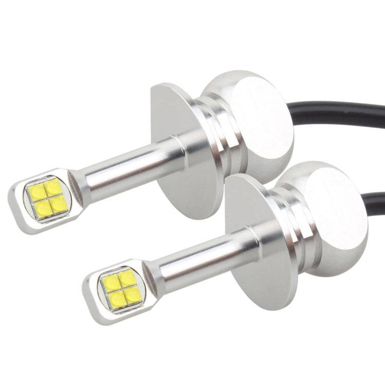 2 PCS  H1 40W 800 LM 6000K 8 LEDs Car Fog Lights, DC 12V(White Light)