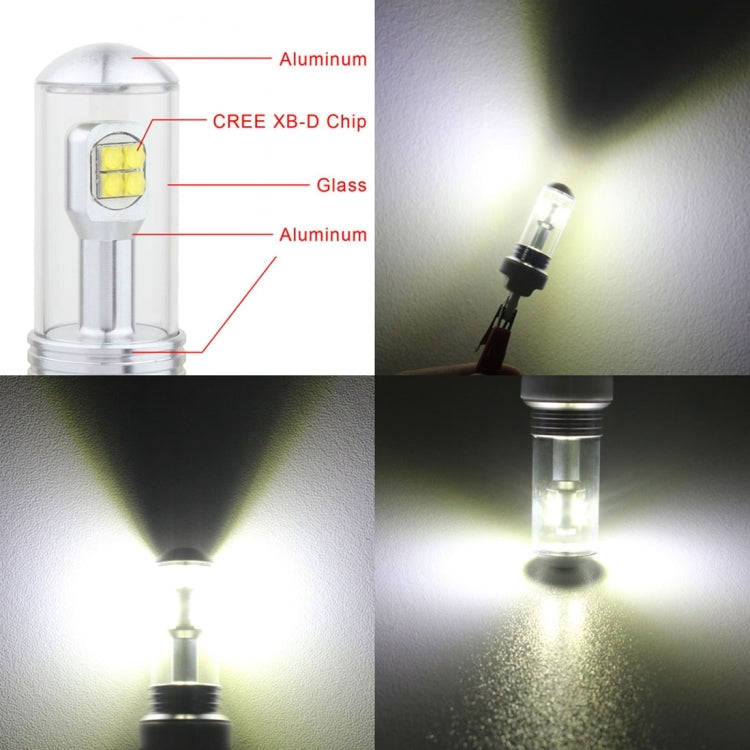 2 PCS  H8/H11 40W 800 LM 6000K 8 LEDs Car Fog Lights, DC 12V(White Light)