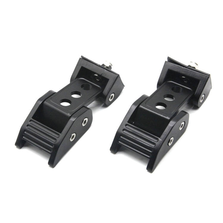 2 PCS Car Three Holes Hood Latch Locking Catch Buckle Engine Cover for Jeep Wrangler JK 2007-2017