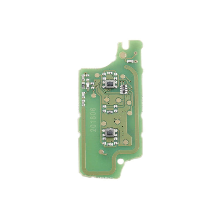 For PEUGEOT 2 Buttons Intelligent Remote Control Car Key with Integrated Chip & Battery & Holder,...