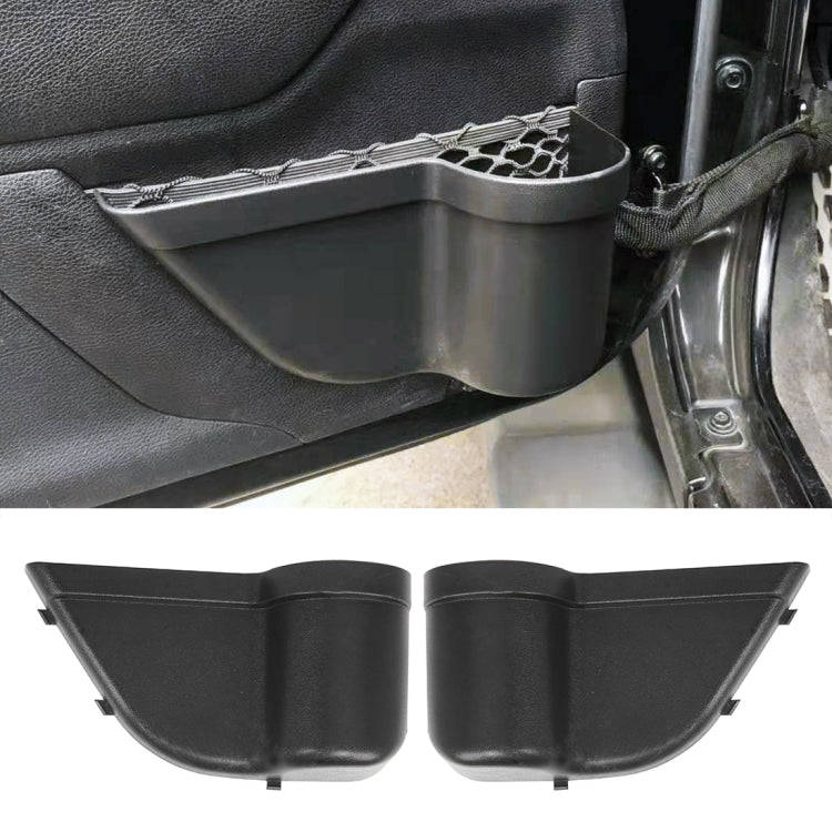 2 PCS Car Door Cup Holder Auto Storage Box Multi-use Tools Organizer Boxes for Jeep Wrangler JK 2...