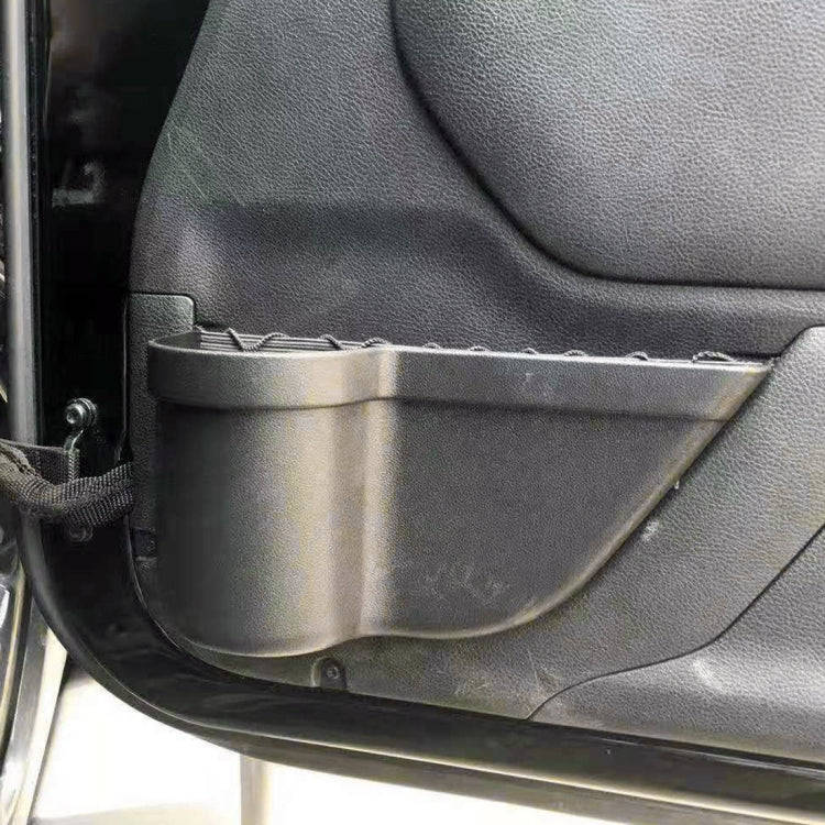 2 PCS Car Door Cup Holder Auto Storage Box Multi-use Tools Organizer Boxes for Jeep Wrangler JK 2...