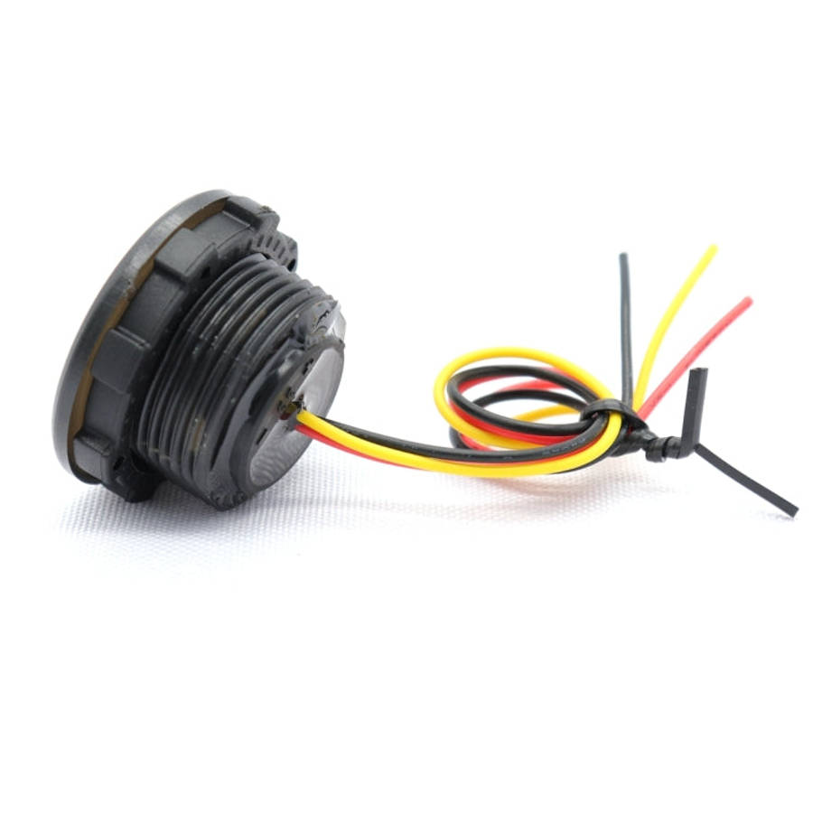 B3612 DC 0-100V IP67 Universal Car / RV / Boat Modified Digital Voltmeter with Cable, Cable Lengt...