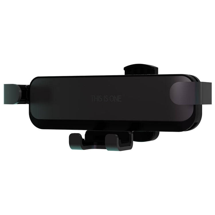 HAMTOD Pro Car Gravity Invisible Telescopic Mobile Phone Mount Holder (Obsidian Black)